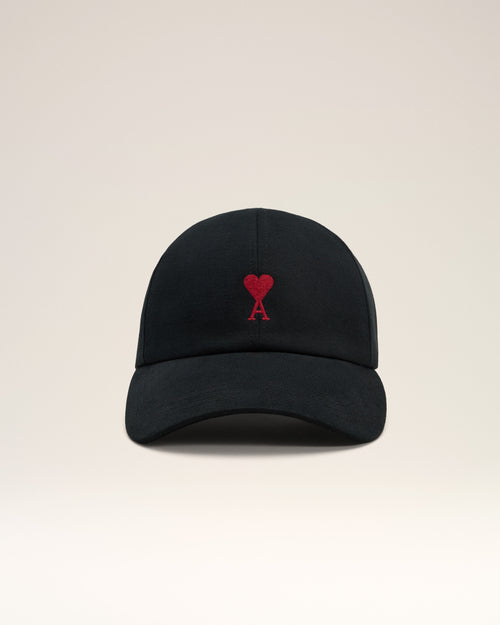 Casquette Noire en coton Ami de Coeur - Femme - 10 - AMI Paris - Ami Paris