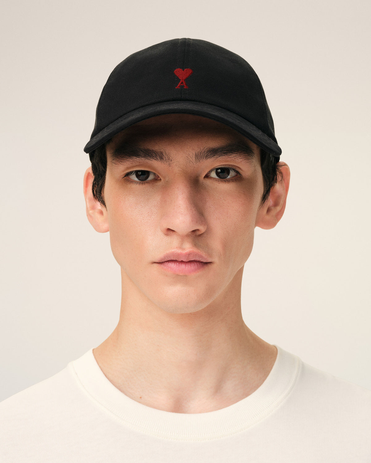 Casquette Noire en coton Ami de Coeur - 2