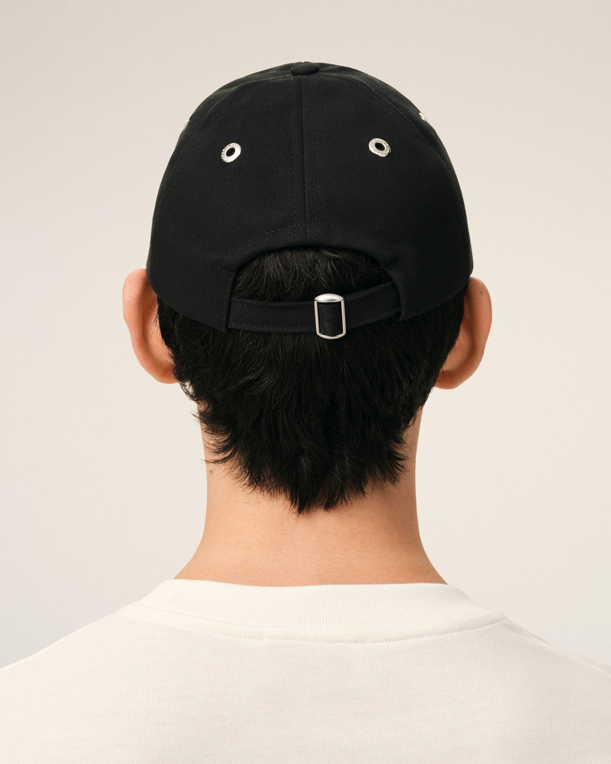Casquette Noire en coton Ami de Coeur - 6