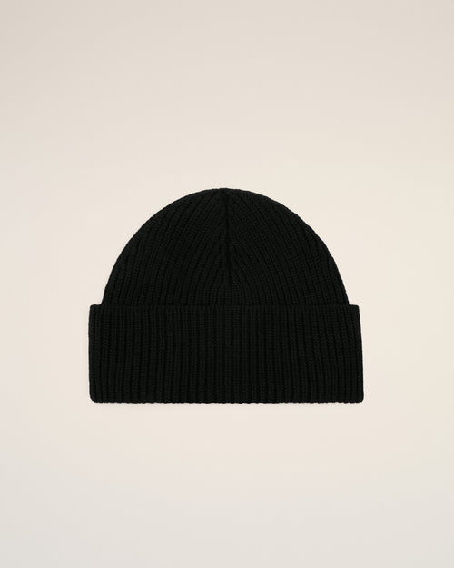Bonnet Noir en laine Ami De Coeur - Femme - 10 - AMI Paris - Ami Paris