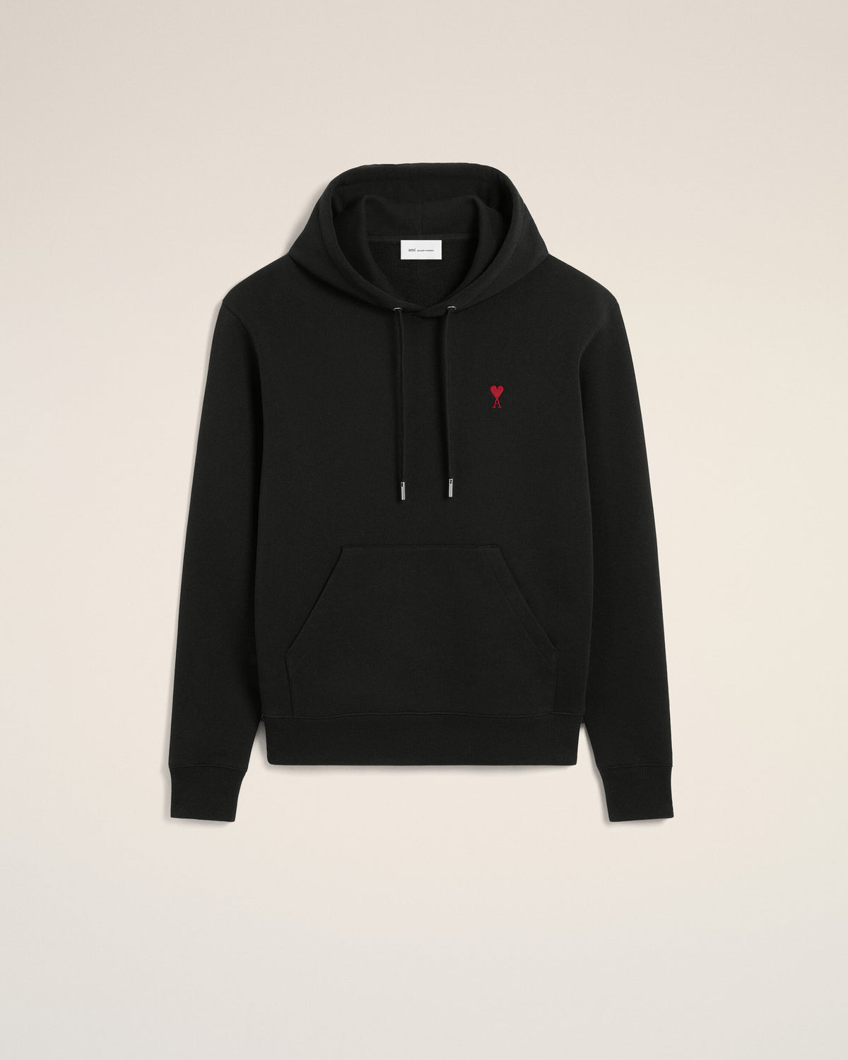 Cotton hoodie with Ami de Coeur - 1