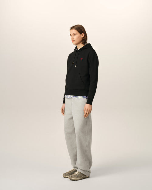 Cotton hoodie with Ami de Coeur - Femme - 12 - AMI Paris - Ami Paris