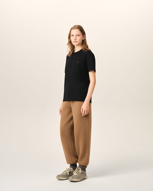 Cotton t-shirt with Ami de Coeur - Femme - 12 - AMI Paris - Ami Paris