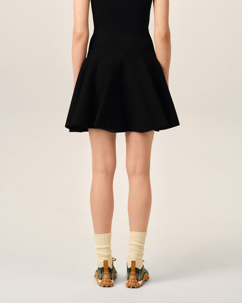 A-line cotton skirt - Femme - 4 - AMI Paris - Ami Paris