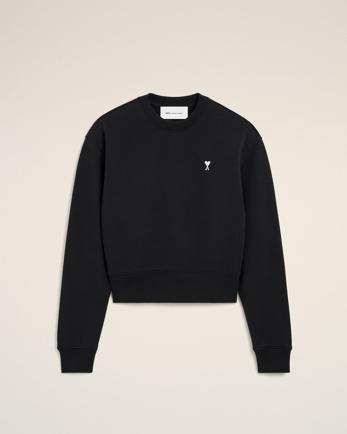 Cotton sweatshirt with Ami de Coeur - 1