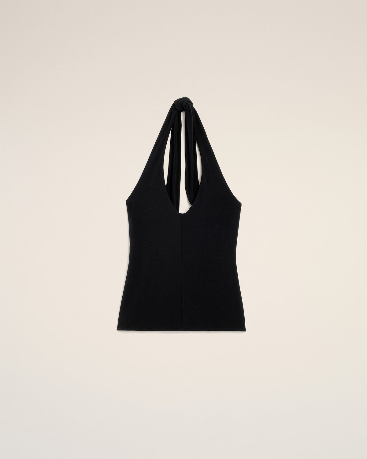 Backless jersey top - 1