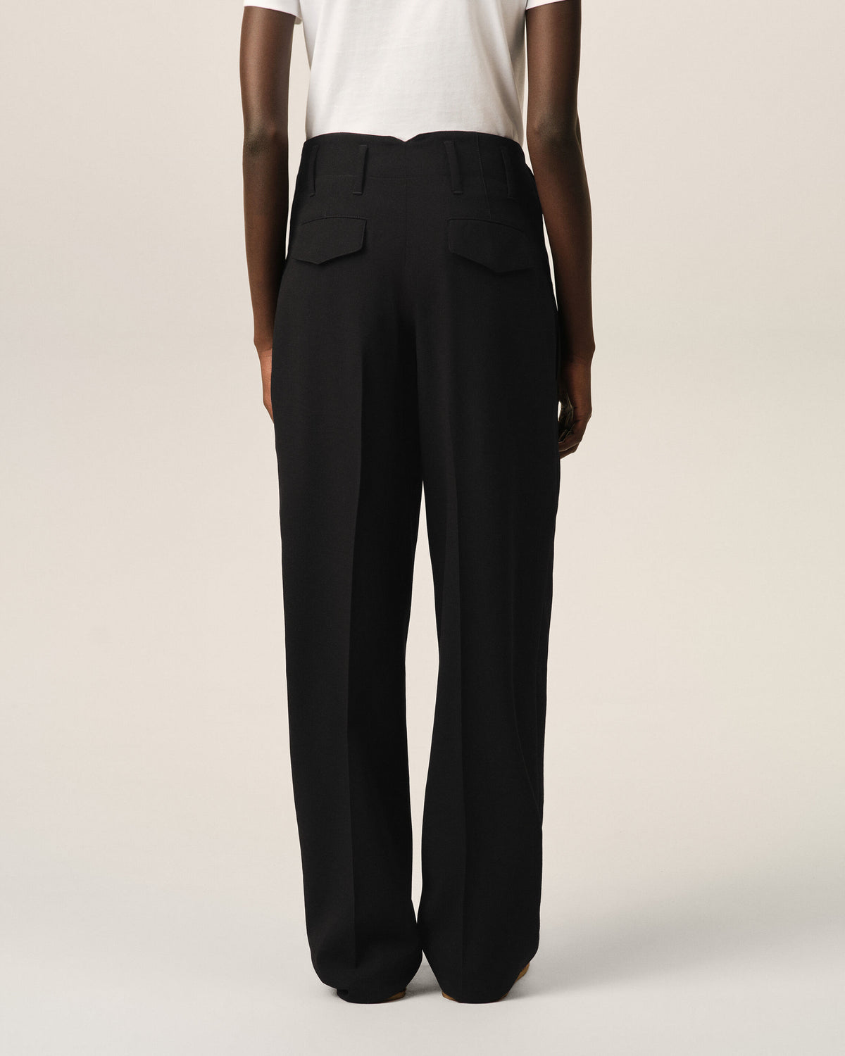Two-pleats wool trousers - 4