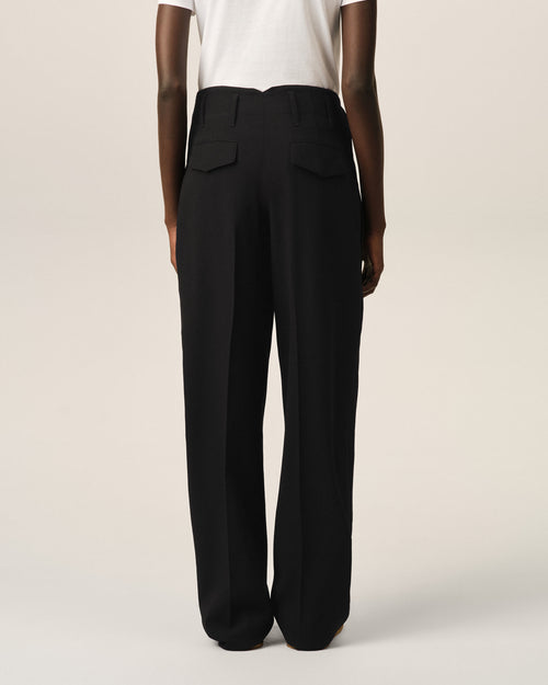 Two-pleats wool trousers - Femme - 4 - AMI Paris - Ami Paris
