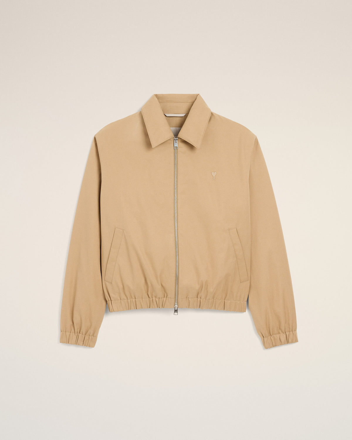 Chaqueta acolchada Ami de Cœur de algodón beige - 1