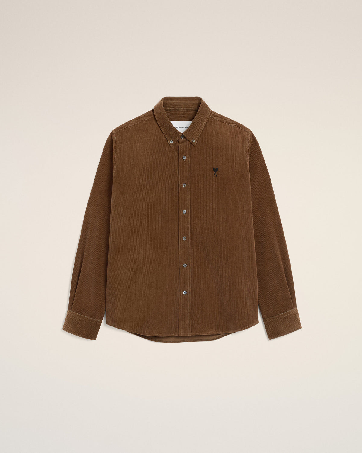 Corduroy shirt with Ami de Coeur - 1
