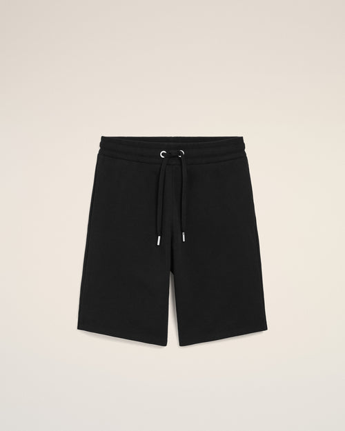 Pantalón corto Ami de Cœur de algodón negro - Mujer - 7 - AMI Paris - Ami Paris