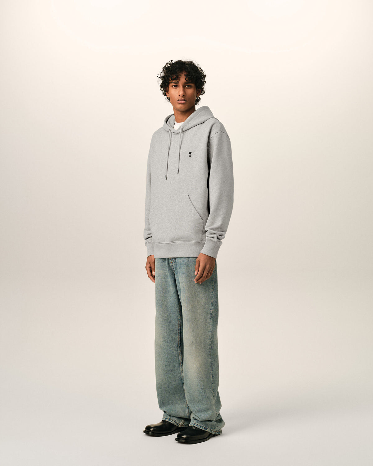 Hoodie gris en coton Ami de Coeur - 6