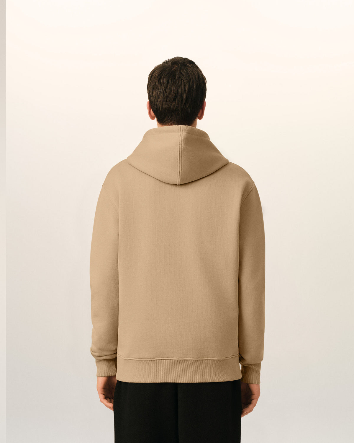 Sudadera con capucha Ami de Cœur de algodón beige - 5