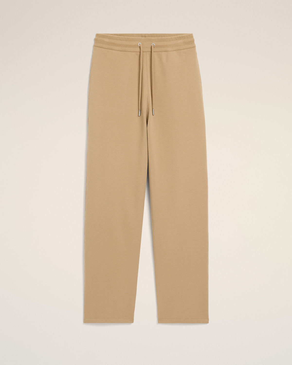 Beige cotton track pants with Ami de Coeur - 1