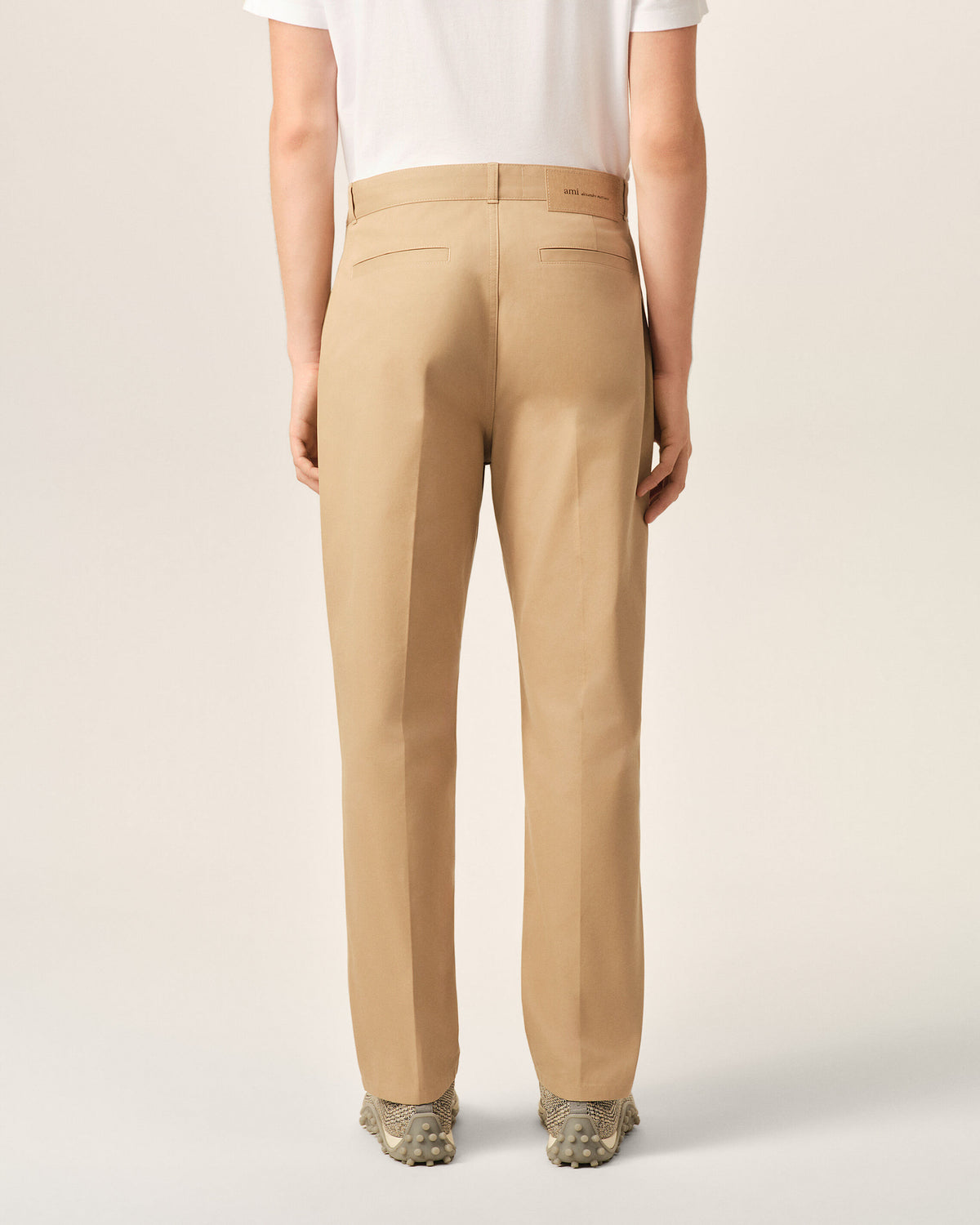 Parisian-fit cotton trousers - 4