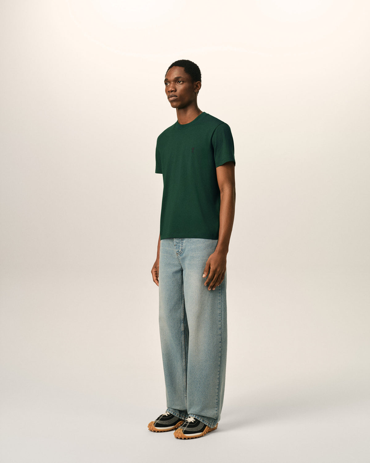 Camiseta Ami de Cœur de algodón verde - 6