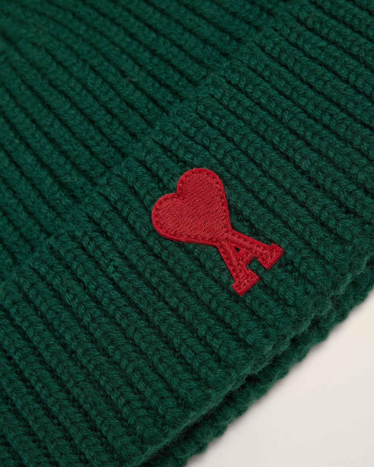 Bonnet vert en laine Ami de Coeur - 3
