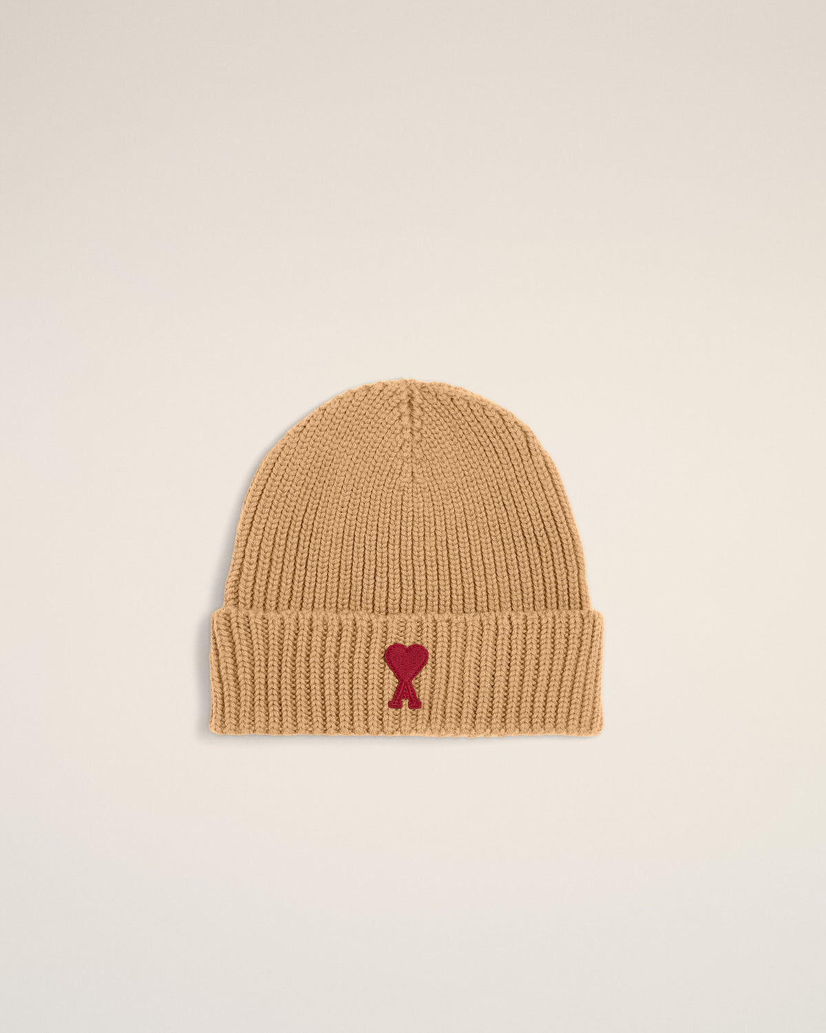 Bonnet marron en laine Ami de Coeur - 5