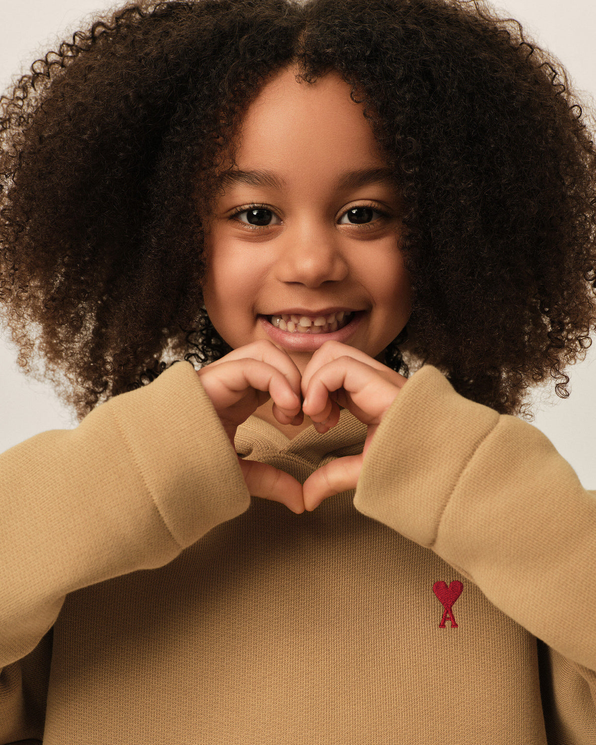 Hoodie marron en coton Ami de Coeur - 7