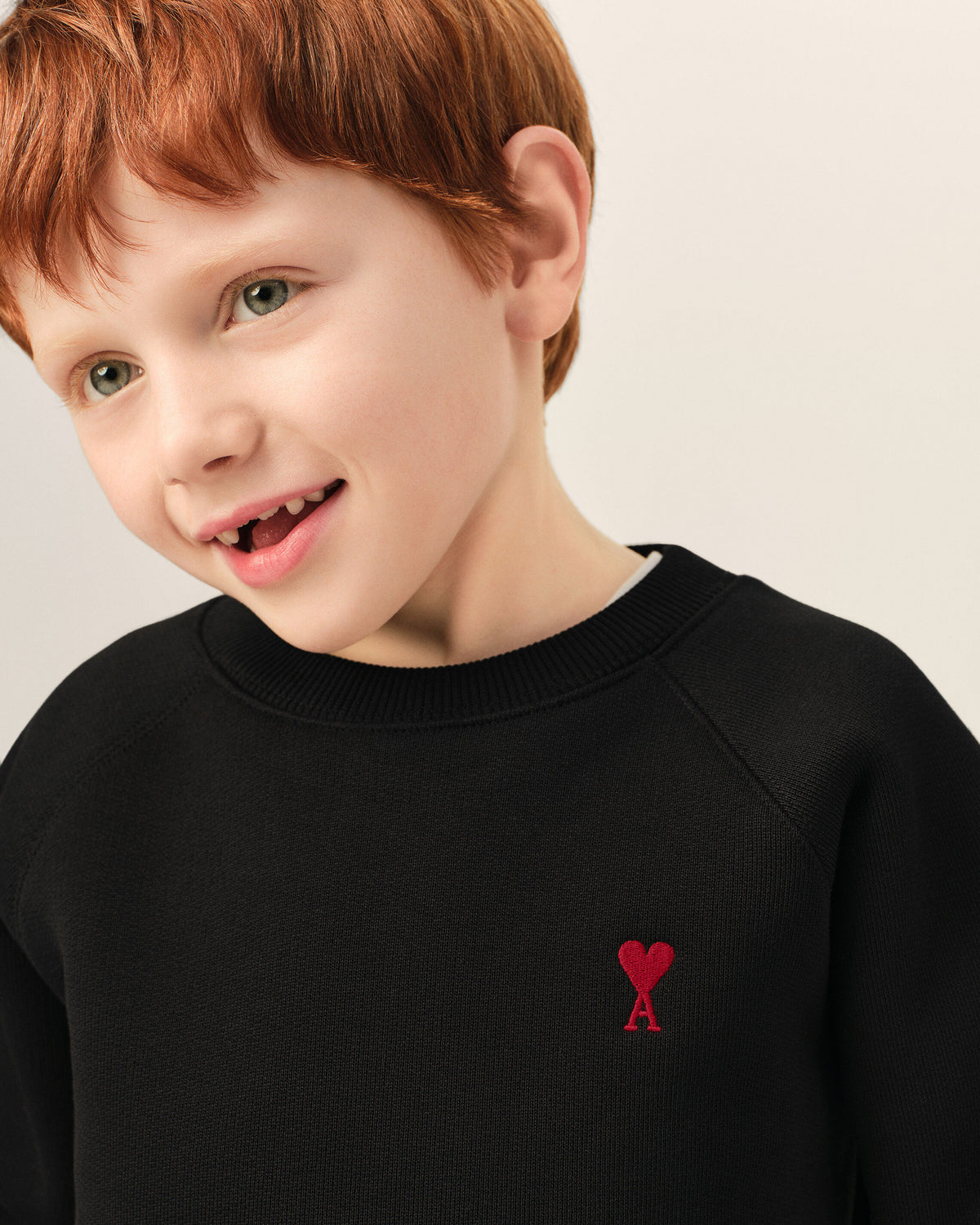 Sweatshirt noir en coton Ami de Coeur - 3