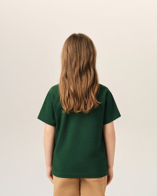 T-shirt vert en coton Ami de Coeur - Femme - 8 - AMI Paris - Ami Paris