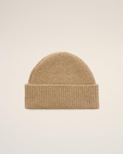 Bonnet beige en alpaga Ami de Coeur - Homme - 4 - AMI Paris - Ami Paris