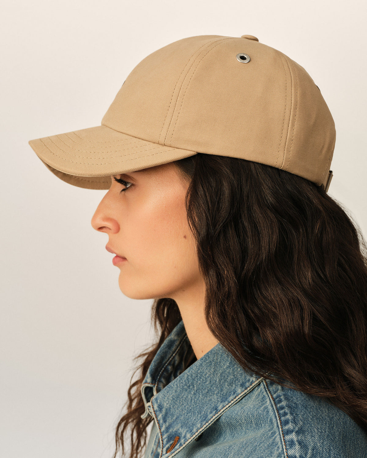 Gorra Ami de Cœur de algodón beige - 11