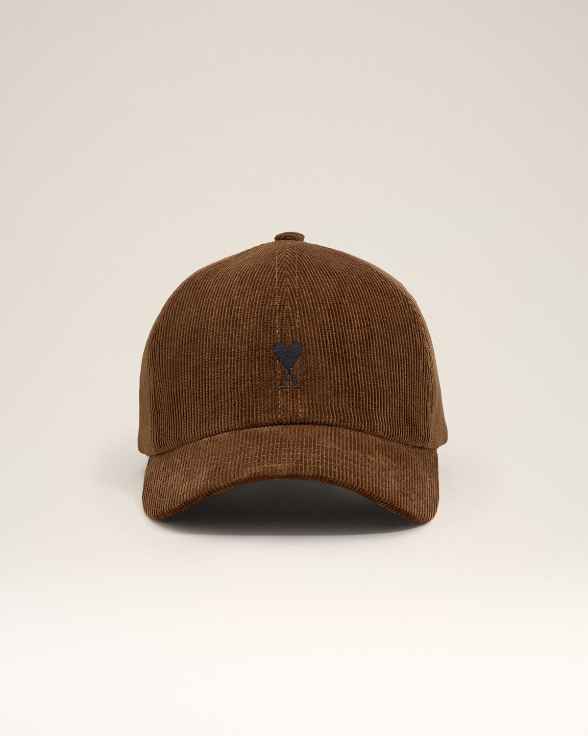 Casquette marron en velours de coton Ami de Coeur - 4