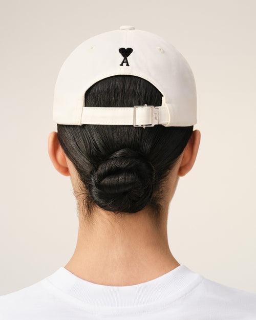 Casquette Blanche Broderie Thank You For Being A Friend en Coton - Femme - 12 - AMI Paris - Ami Paris