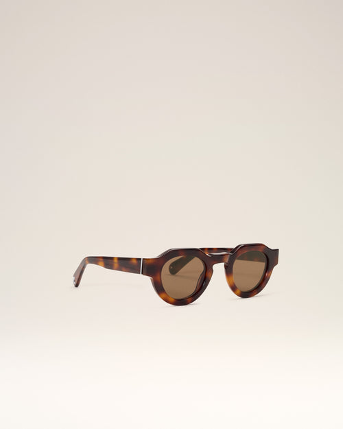Brown sunglasses 75018 - Man - 3 - AMI Paris - Ami Paris
