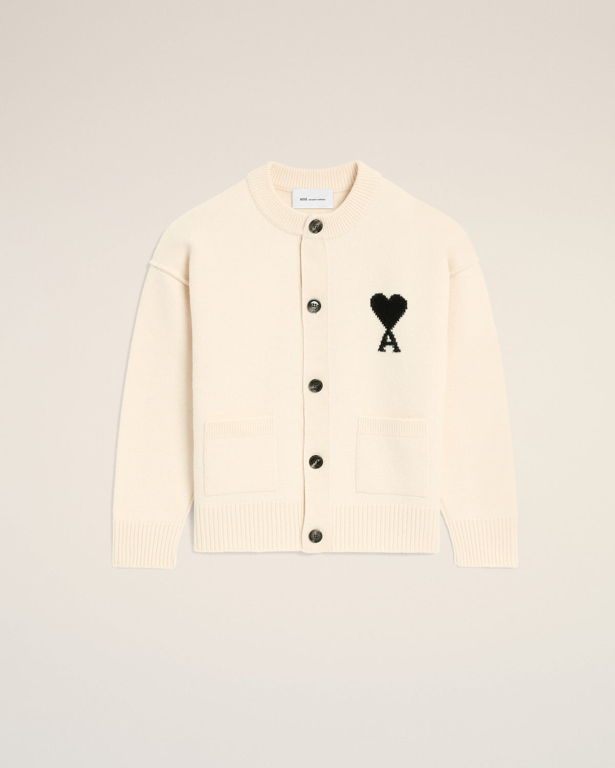 Cardigan Blanc Ami De Coeur En Laine - 1