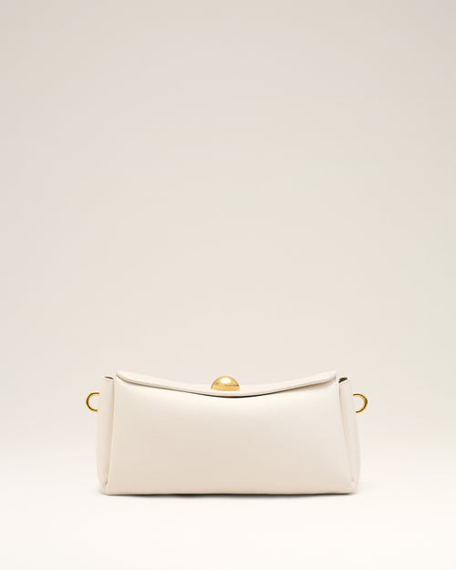 White Cow Leather Carrousel Bag - Man - 3 - AMI Paris - Ami Paris
