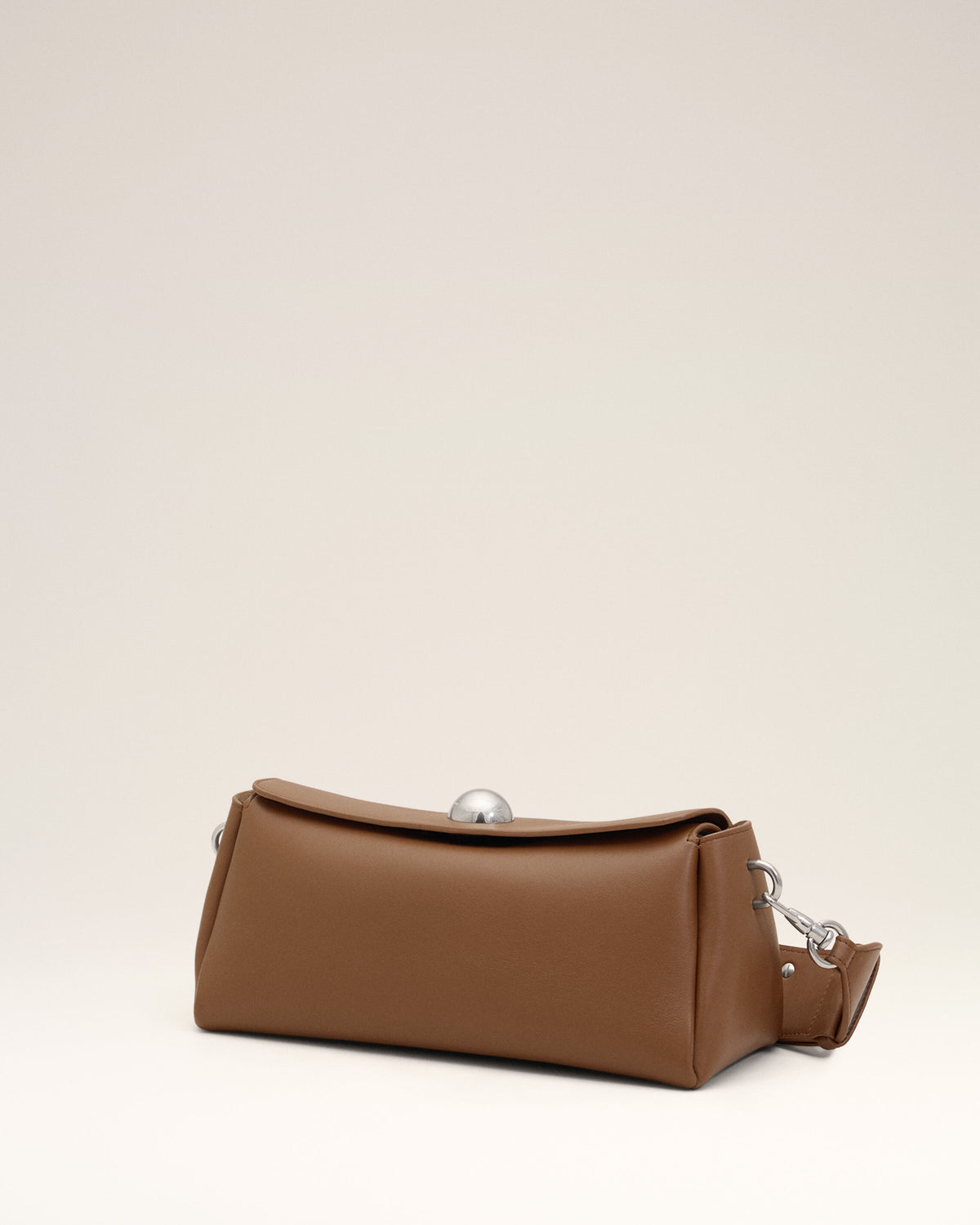 Brown cow leather Carrousel bag - 4