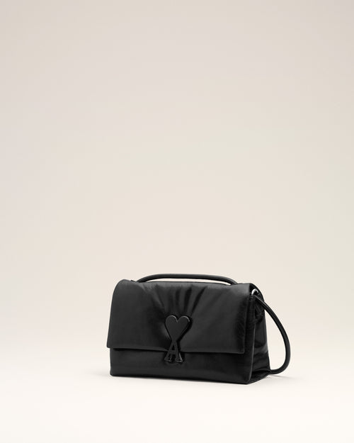 Bolso Voulez-Vous de cuero de vaca negro - Hombre - 3 - AMI Paris - Ami Paris