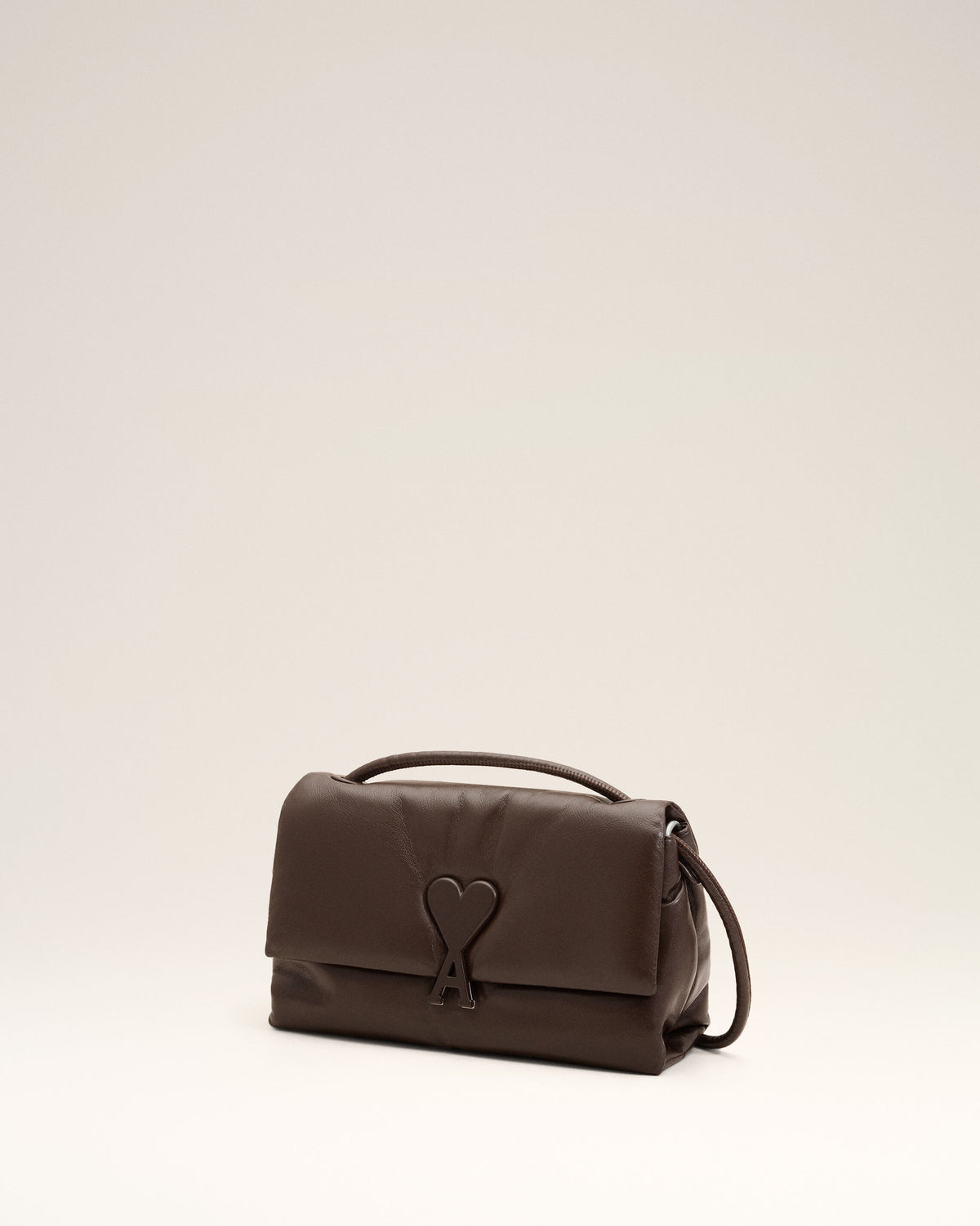 Borsa Voulez-Vous in pelle di vitello marrone - 9