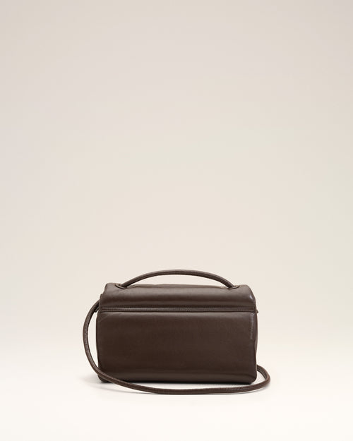 Borsa Voulez-Vous in pelle di vitello marrone - Uomo - 4 - AMI Paris - Ami Paris