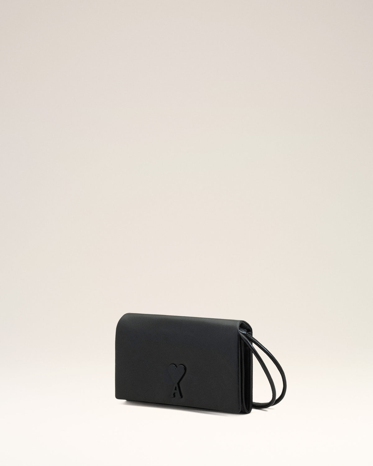 Cartera Voulez-Vous negra de piel de vaca con bandolera - 9
