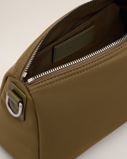 Sac Marcel marron en nylon - Femme - 12 - AMI Paris - Ami Paris