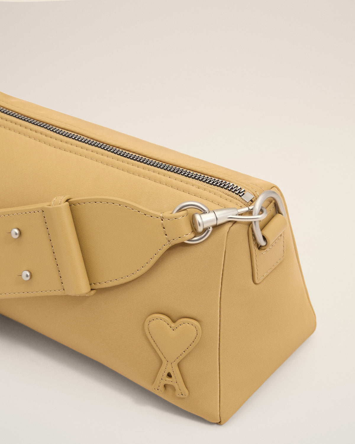 Beige nylon Marcel bag - 11