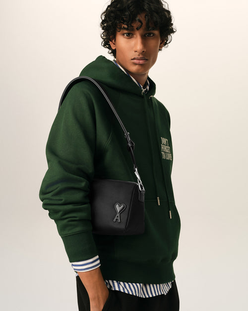 Black nylon Marcel bag - 2 - Ami Paris