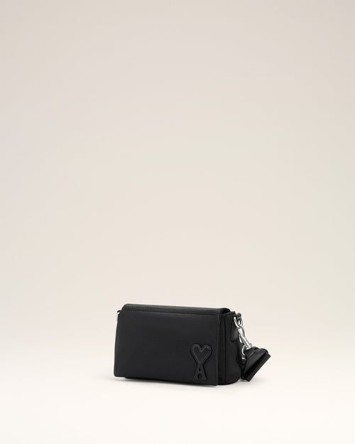 Black nylon Marcel lunch box bag - Man - 3 - AMI Paris - Ami Paris