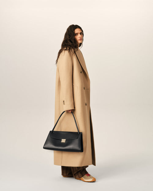 Black Cow Leather Mimi Bag - Woman - 8 - AMI Paris - Ami Paris