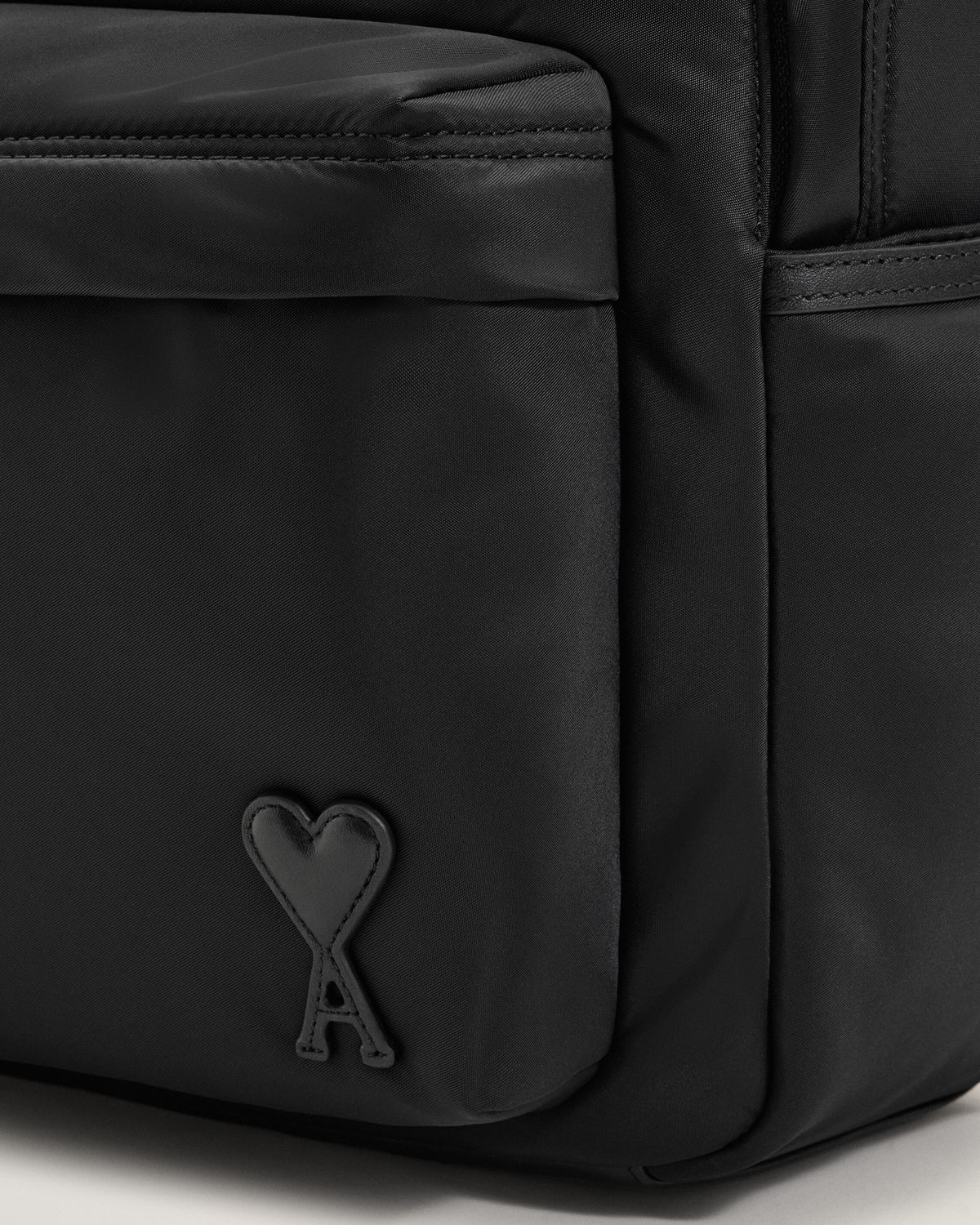Black Nylon Marcel Backpack - 5