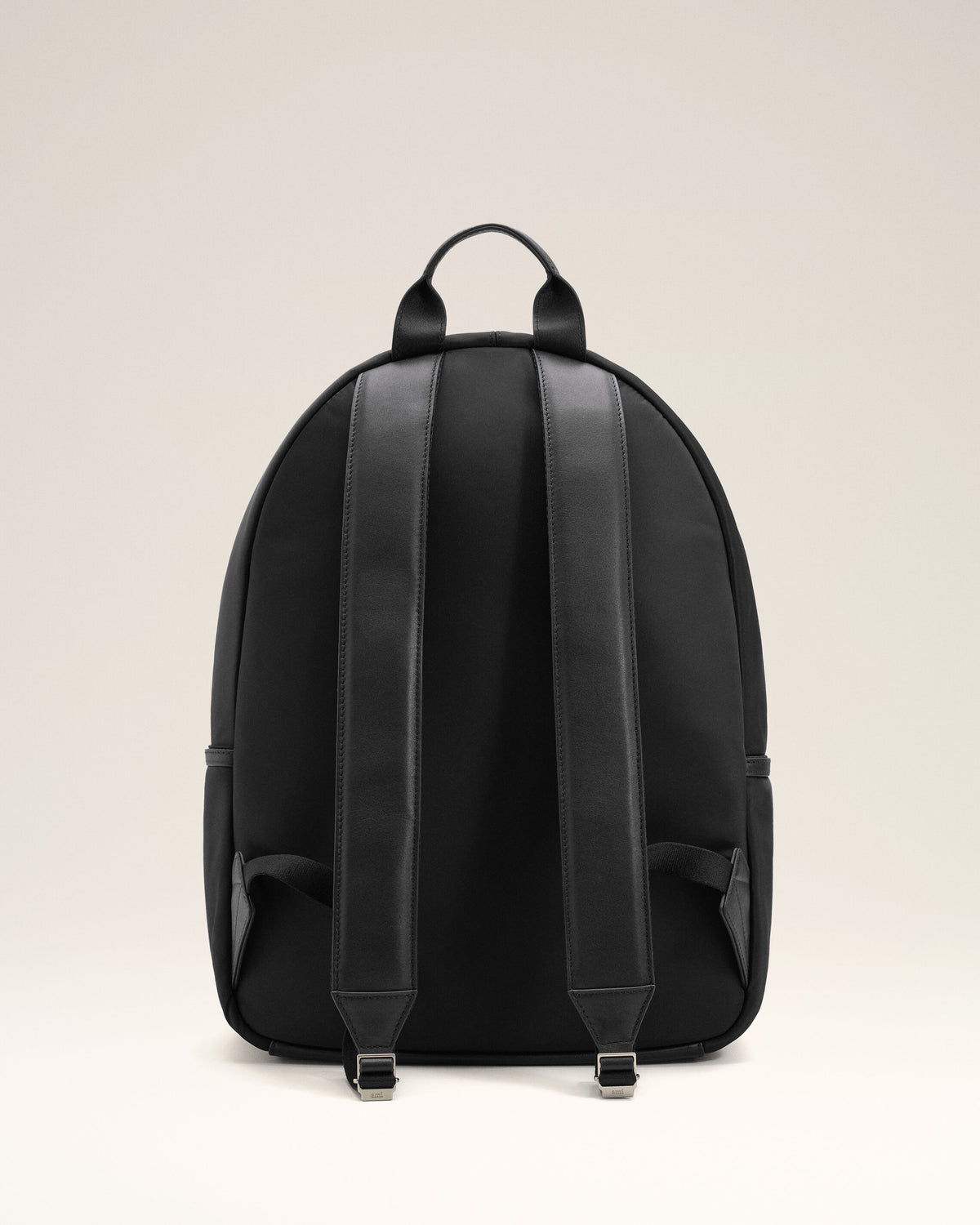 Black Nylon Marcel Backpack - 9