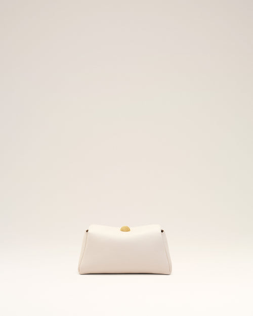 Mini Sac Carrousel Blanc en Cuir De Veau - Homme - 5 - AMI Paris - Ami Paris