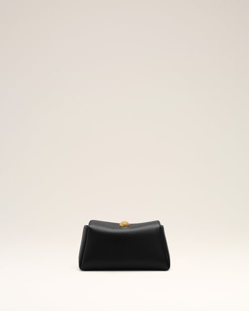 Mini Sac Carrousel Noir en Cuir De Veau - Femme - 12 - AMI Paris - Ami Paris