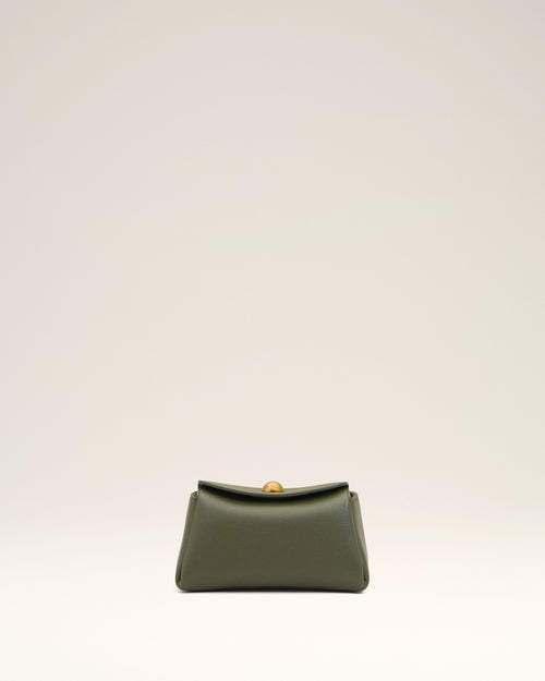 Green Cow Leather Mini Carrousel Bag - Man - 3 - AMI Paris - Ami Paris