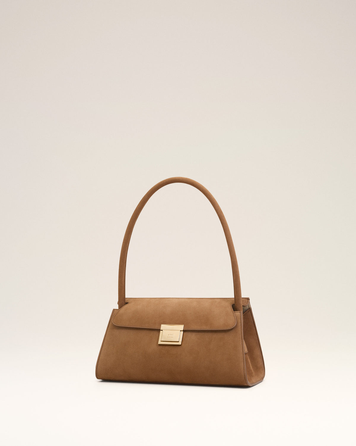 Bolso Mimi pequeño de piel de vaca marrón - 10