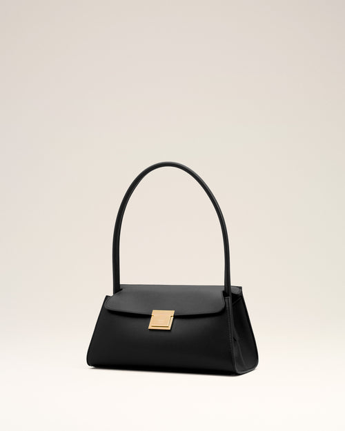 Petit Sac Mimi Noir en Cuir De Veau - Femme - 10 - AMI Paris - Ami Paris