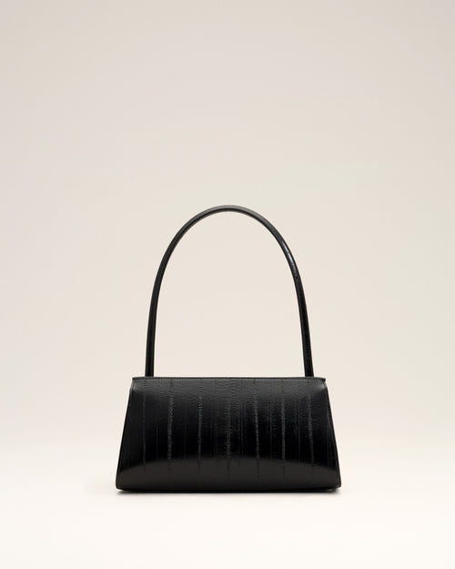 Petit sac Mimi noir en cuir de veau - Femme - 11 - AMI Paris - Ami Paris